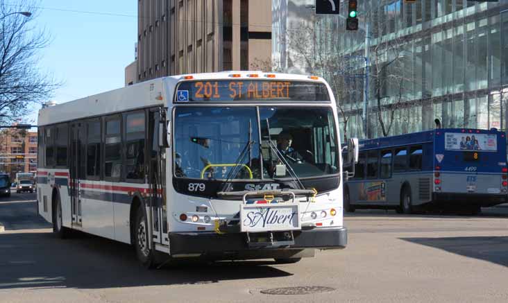 St Albert Transit New Flyer D40LFR 879